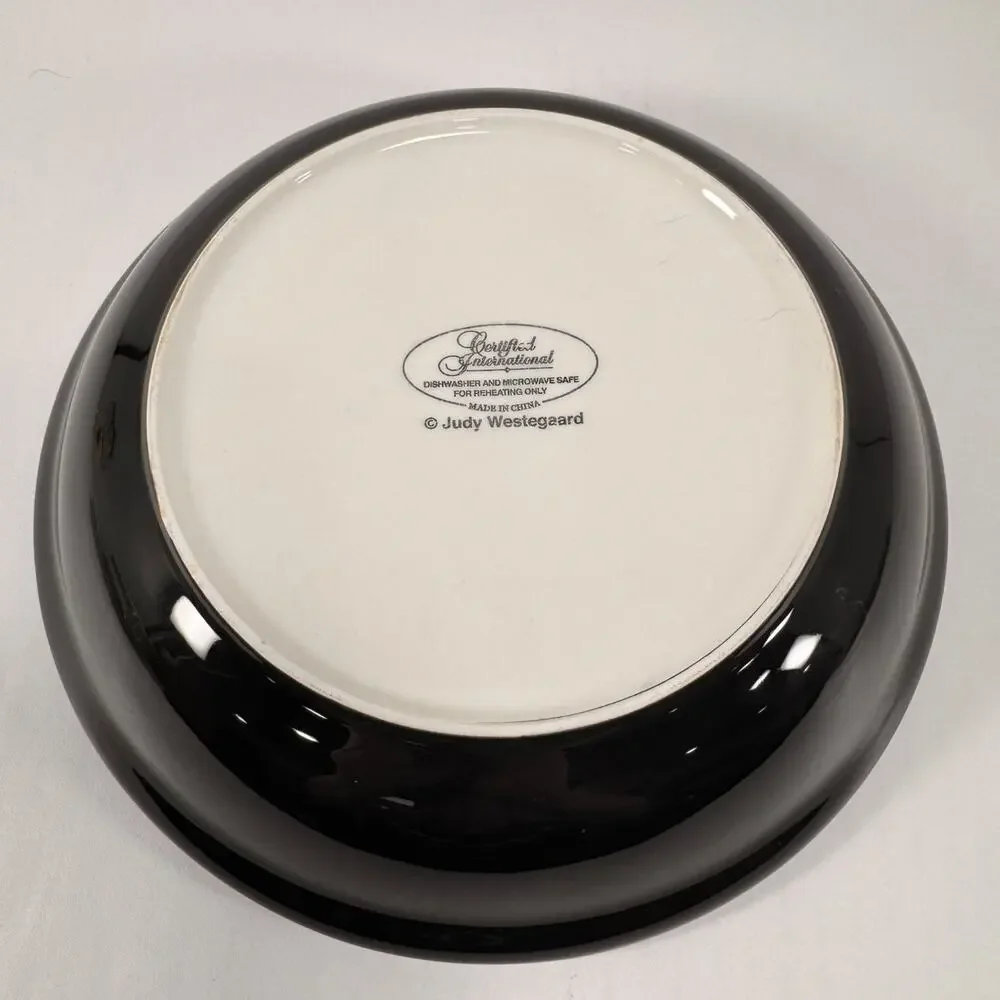 Christmas Pasta Bowl Certified International Judy Westegaard Stocking